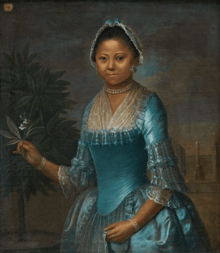 Portrait d'Eleonora Susette, Jeremias Schultz, 1775